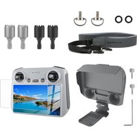 Tempered Glass Film Lanyard Sun Hood Cover for DJI Mini 5 Pro/Mini 4 Pro/Air 3 RC 2 Remote Controller RC 2 Drone Accessories