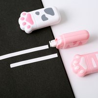 Cartoon Cute Cat Claw Correction Tape PET Opaque Student Correction Tape Student Stationery, School Office Supplies