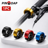 AliExpress pinmoap PINMOAP Hidden Bike Bell Compact Bicycle Handlebar Ring Bell Fit MTB Road Mountain Commuter Cycling Safety Warning Ride Accessor