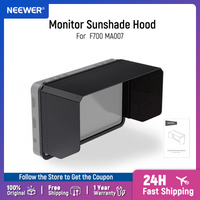 NEEWER Field Monitor Sunshade with NEEWER F700 Camera Three Side Sun Shade and Fitted Frame Easy Access with Attached Buttons