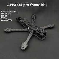 Rama APEX O4 Pro DC/X 5 cali do DJI O4 Pro / O3 Air Unit RC Racing Drone Quadcopter dla CADDX Vista Polar Nebula Pro RunCam Link