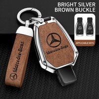 Car Smart Remote Car Key Case Cover For Mercedes Benz A B C E G Class C200 C300 E350 W205 E260L GLK A45 AMG BGA GLA GLC keychain