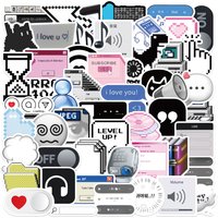 55PCS Retro Internet Meme Graffiti Stickers Exquisite Fashion DIY Guitar Phone Laptop Suitcase Water Cup Skateboard Decals