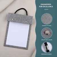 1PC Fabric Samples Book with 20 Slot Swatch Pad Textile Material Card Holder for Sample Display Studio Office Use