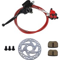 2 Stroke 47 49cc Motorcycle Pocket Bike Brake Rear Left Pump Master Cylinder Hydraulic Brake Hose Line Brake Caliper 120mm Dsic image 3