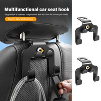 Car Seat Back Hook Hanging Storage Organizer Phone Holder For Smart Fortwo Forfour 451 453 450 452 454 Roadster Coupe