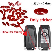 BB Key 1.15 * 2.6cm For Ford Metal Lllllooooggoooo Stickers 5PCS 10PCS 100PCS