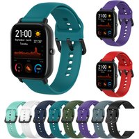 Silicone Bracelet For Amazfit Gts 4 Gtr 42mm Wrist Strap For Xiaomi Amazfit GTS 2 BipS For Garmin Vivoactive3 Smart Watch Band