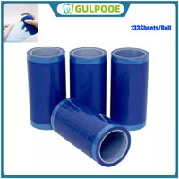 GULPOOE Dental Disposable Isolation Membrane 133Sheets/Roll Mini Waterproof Protective Barrier Dental Barrier Film Protect