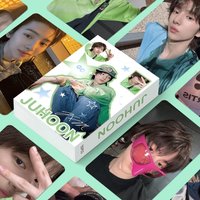 55pcs/set Kpop CORTIS Photo Card JUHOON Personal Korean Laser Polaroid LOMO Small Cards Fans Collection Photocards Gift