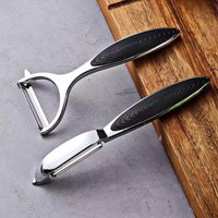Multi-function Carrot Stainless Steel Fruit Vegetable Tools Vegetable Peeler Potato Peeler Kitchen Accessories Non-slip Handle