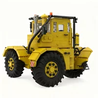 NEW 2649PCS MOC Kiroveted K700 Tractor Trailer Model DIY Creative Technology Display Assembly Building Blocks Birthday Gift Set