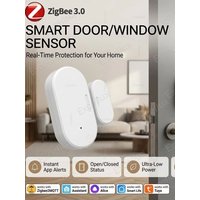 Zigbee 3.0 Door Sensor Window Sensor Contact Sensor Required Zigbee Hub work with TUYA Home Assistant Zigbee2MQTT Yandex Alexa