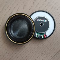 ELFINEAR CarbonSilk 40 HiFi-Kopfhörertreibergerät – 40 mm CCAW Schwingspule N52-Magnet, Kohlefaser-Seidenmembran, breite Frequenz