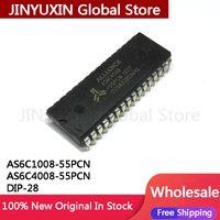 2Pcs AS6C1008-55PCN AS6C1008 AS6C4008-55PCN AS6C4008 55PCN DIP-28 IC Chip In Stock Wholesale
