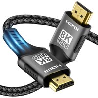 8K HDMI 2.1 Cable 8K@60Hz 4K@120Hz 48Gbps EARC ARC HDCP Ultra High Speed HDR For RTX Video Cable PC Laptop Projector HD TV PS5