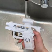 Prank Water Gun Continuous Firing Water Gun Two-way Water Gun Portable Small Pistol Outdoor Indoor Mischievous Shoot Water Guns