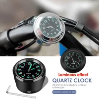 AliExpress NONE Motorcycle Handlebar Clock Durable Stainless Steel Refit Night Vision Waterproof Shockproof Buckle Motobike Bicycle Watch