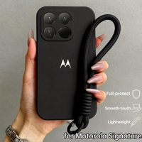Luxury Liquid Silicone Phone Case for Motorola Signature