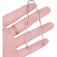6Pcs Metal Headlight Bulb Spring Clips For H1 H3 H4 H7 Car Headlamp Light Bulb Retainer Spring Clips Buckles