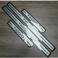 Car Stainless Steel Door Sill Scuff Plate For Chery Tiggo 8 Pro 2020-2024