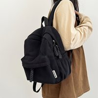 Japanese Corduroy Women's Backpacks Multiple Pockets Travel Backpack Fashion Schoolbag Back To School