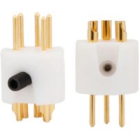 LP Turntabe 5pin DIN Brass Gold Plated Plug Turntable Tonearm 5pin Male DIN Connector FOR REGA LINN ROKSAN PROJECT GRACE