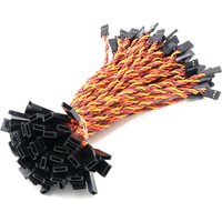 10pcs/lot 10/15/20/30/50/100cm Anti-interference Servo Extension Cable 30 Core For Futaba & JR Servo Helicopter Car Part Toy