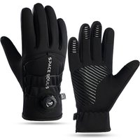 AliExpress space souls New Winter Warm Skiing Gloves Unisex Windproof Cold-proof Touch Screen Gloves For Men Outdoor Sports Running Hiking Cycling