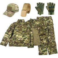 3/6 Pcs Outdoor Hunting Pants Tactics Suits Russian Camo EMR VKBO Hiking Training Set Tactical Jackets Cargo Pants Combat Shirts