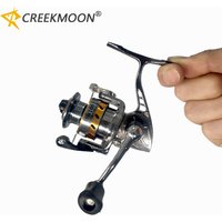 Fishing Spinning Reel Gapless Seamless All Metal Body Spool Tripod Sea Mini Lure Raft Winter Ice Wheel Drag 6KG Power Saltwater