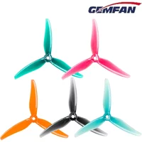 2Pairs Gemfan Hurricane 51466 MCK V2 5inch 3-Blade PC Propeller 2CW+2CCW for RC FPV Freestyle Drones DIY Parts
