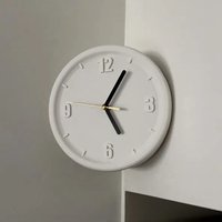 Quiet Wall Clock Simple Corner Living Room Bedroom Art Luxury Deco Clock on Wall Ornaments Home Decor Accessories Funny Gifts
