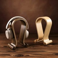Wood Headphone Stand,Headset Stand Desktop Headphone Display Stand,Gamer Gifts,Home Office Decoration for Almost all Headphones