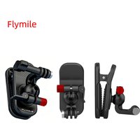 Flymile Backpack Clip, for DJI Osmo Action 6 5 Pro/insta360 Ace Pro 2/GoPro Universal Mount with Magnetic,Action Camera Clip