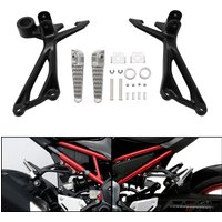 Rear Passenger Footrests Footpegs Brackets Fit For Kawasaki Z900 2017-2025 2024 Motorcycle Accessories