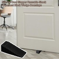 Front Door StopperAnti-collision Movable Doorstop for Household Use Wedge-shaped Hardware for Home Applications