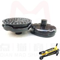 3T Horizontal Hydraulic Jack Accessories - 2.5Tons 3 Tons Torsion Spring Universal Wheel Pallet Front Wheel for Workshop Repair