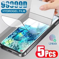 5Pcs Full Cover Protector Hydrogel Film for Nubia Z60 Z50 Z70S Z70 Ultra Z50s Z60s Z40 Pro HD Transparent Soft Screen Protector