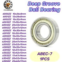 1pcs 6001ZZ Bearing 12x28x8 mm ABEC-7 Chrome Steel 6000 6200 6002 6003 6004 6005 6201 ZZ High Quality Deep Groove Ball Bearings