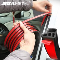 Bandes d'étanchéité en caoutchouc pour porte de voiture, autocollants de scellage Double couche pour porte de coffre, isolation phonique, accessoires d'intérieur