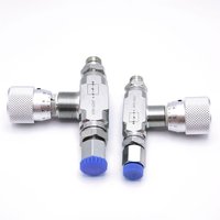 1/4" L06 STB-G1/4 for Mini Excavator Flow Control Bidirectional Hydraulic Restrictor Valve STB-G3/8 M16*L10 Connector