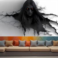 Halloween Zombie Horror Printing Halloween Tapestry Backdrop Party Home Wall Decoration Perfect For Haunted House Themes