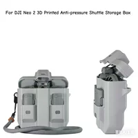 Shockproof Hard Case for DJI Neo 2, 3D Printed Waterproof Storage Box for Drone & Anti-pressure Shuttle Protection Accessories