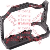 Alloy Rabbit cage Rig Handle Film Arm support bracket Stabilizer for canon EOSR7 camera video led tripod