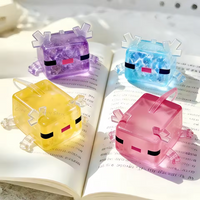 New Animal Axolotl Ball Squeeze Toy Unicorn Sparrow Hedgehog Chicken Rabbit Model Stress Relief Soft Squeeze Toy for Favor Gifts