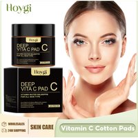 Vitamin C Pads Exfoliating Acne Remover Brightening Improve Skin Gloss Shrink Pores Oil Control Moisturize Nourishing Skin Care
