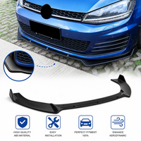 Frontspoilerlippe für VW Golf 7 7.5 MK7 MK7.5 GTI GTD RLINE R 2013-2020 - Auto-Zubehör