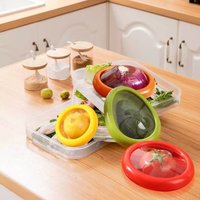 Avocado Storage Organizer Plastic Fruit Storage Box Fruit Vegetable Antioxidant Storage Box Reusable Avocado Tomato Storage Tool