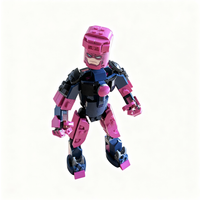 267PCS MOC Hero Movie Mutant Sentinel Build Model DIY Creative Assembly Building Blocks Display Birthday Gift Collectible Set